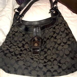 Coach signature purse